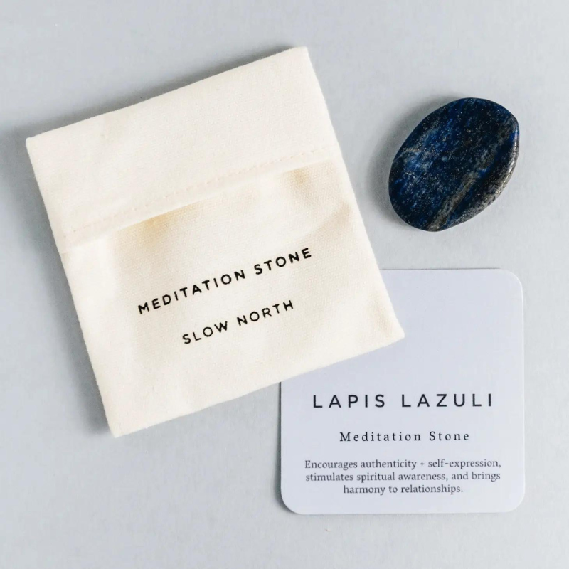 Lapis Lazuli Meditation Stone