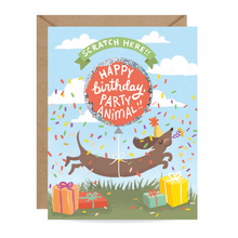 Load image into Gallery viewer, Party Animal Scratch-off Card
