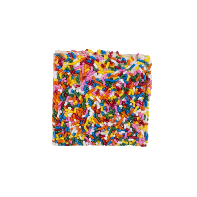 Rainbow Sprinkles Crispy Cake