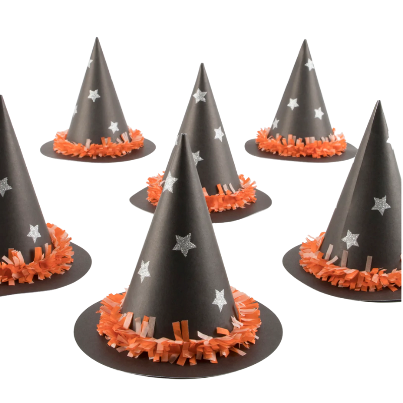 Festooning Witch Hats - becket hitch