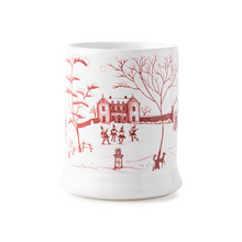 Load image into Gallery viewer, Country Estate Winter Frolic Ruby &quot;Mr. &amp; Mrs. Claus&quot; Mug
