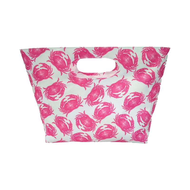 Crabby Pink Keyhole Tote