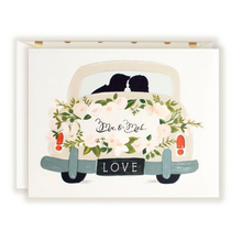 Load image into Gallery viewer, Mr and Mrs Vintage Getaway Car
