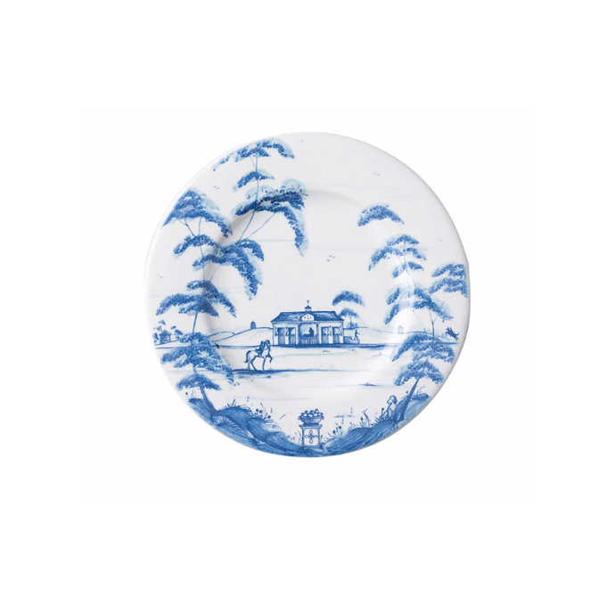 Country Estate Side/Cocktail Plate - Delft Blue - Becket Hitch
