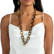 Load image into Gallery viewer, Earth Goddess Chain Necklace in Tortoise
