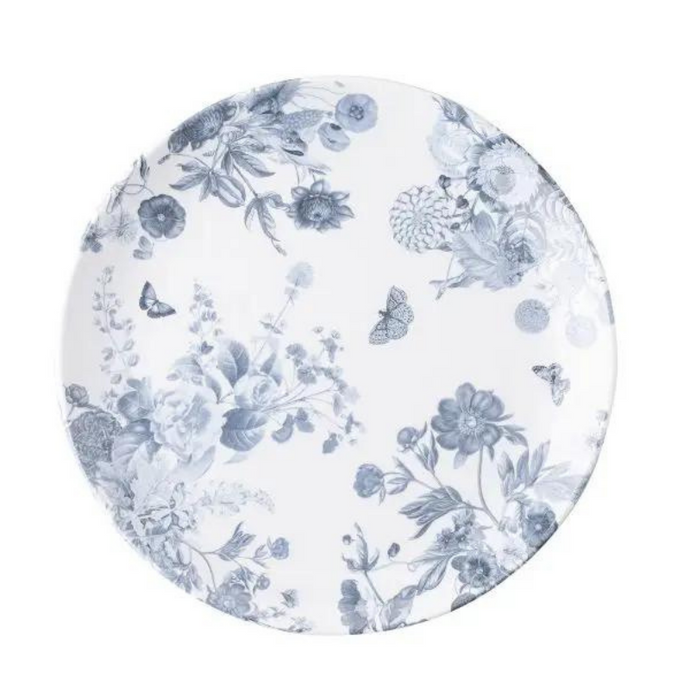 Field of Flowers Melamine Dinner Plate - Chambray - Becket Hitch