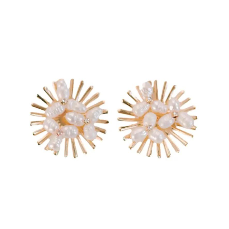 Pearl Cluster Studs