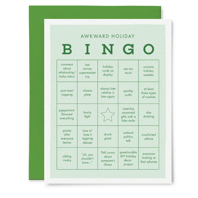 Awkward Holiday Bingo-Becket Hitch