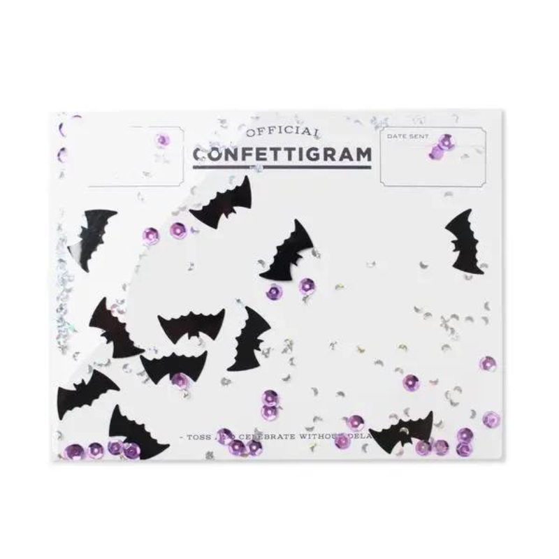 Bats Confettigram - Becket Hitch