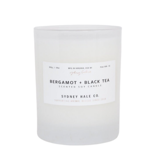 Bergamot and Black Tea Candle - Becket Hitch