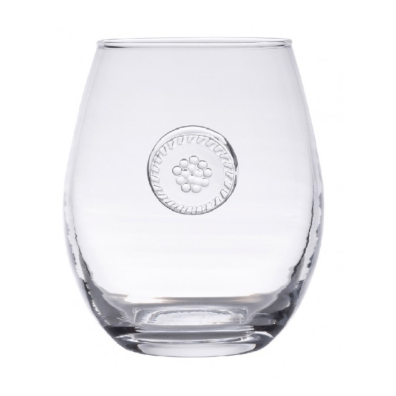 Berry & Thread Stemless White Wine Glass Becket Hitch