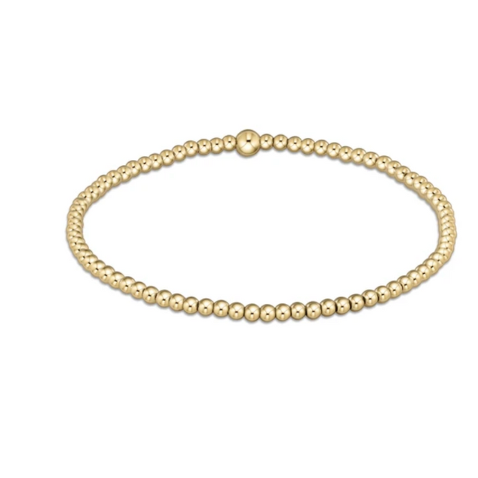 Classic Gold Bracelet 2.5mm-Becket Hitch