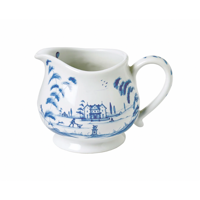 Country Estate Creamer - Delft Blue - Becket Hitch