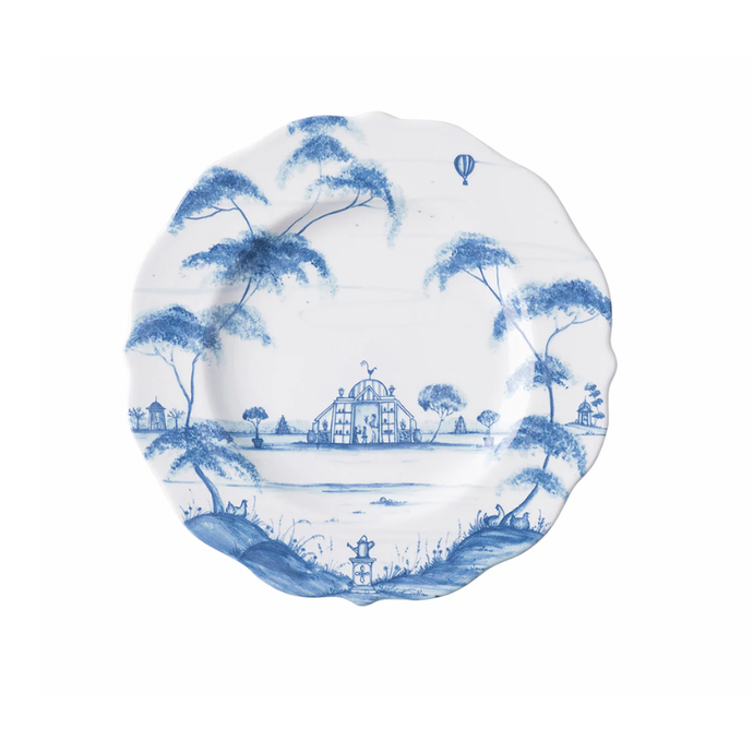 Country Estate Dessert/Salad Plate - Delft Blue - Becket HItch