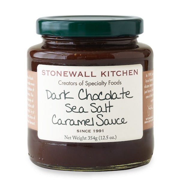 Dark Chocolate Sea Salt Caramel Sauce-Becket Hitch