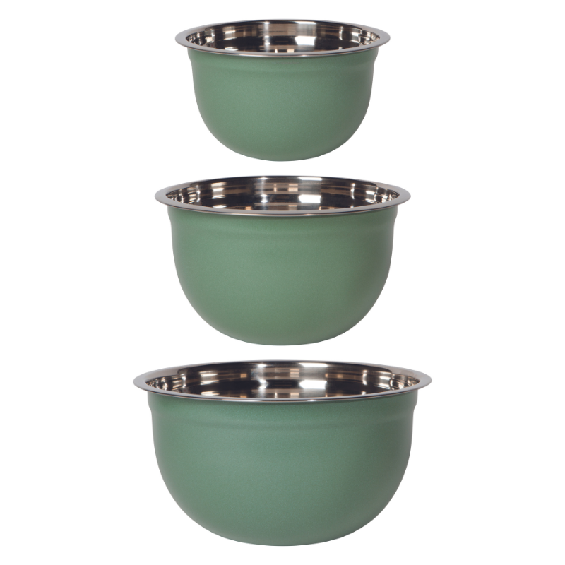 Elm Green Mixing Bowls-Becket Hitch