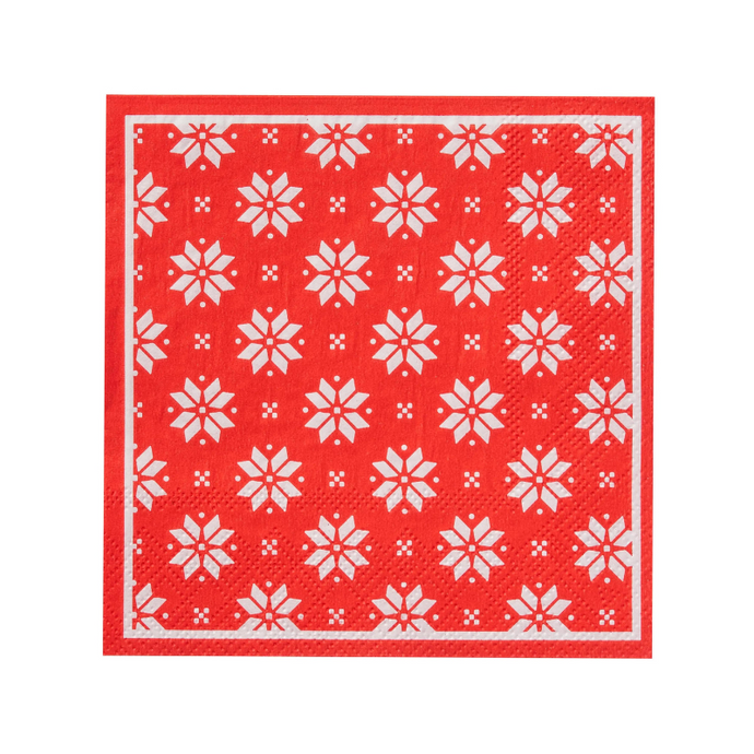 Fair Isle Cocktail Napkins-Becket Hitch