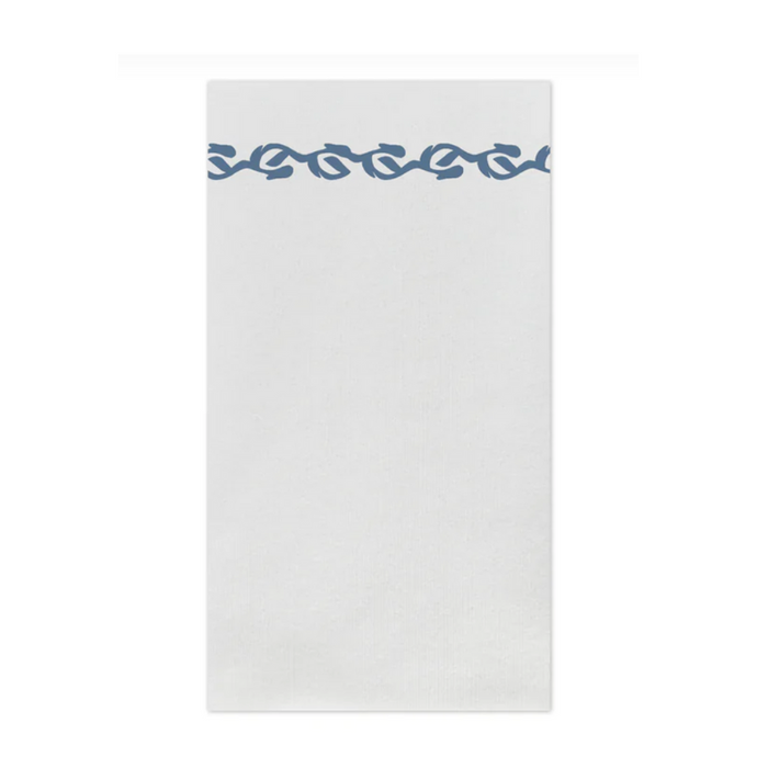 Florentine Blue Guest Towels-Becket Hitch