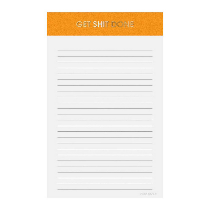 Get Shit Done Notepad-Becket Hitch