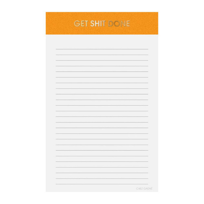 Get Shit Done Notepad-Becket Hitch