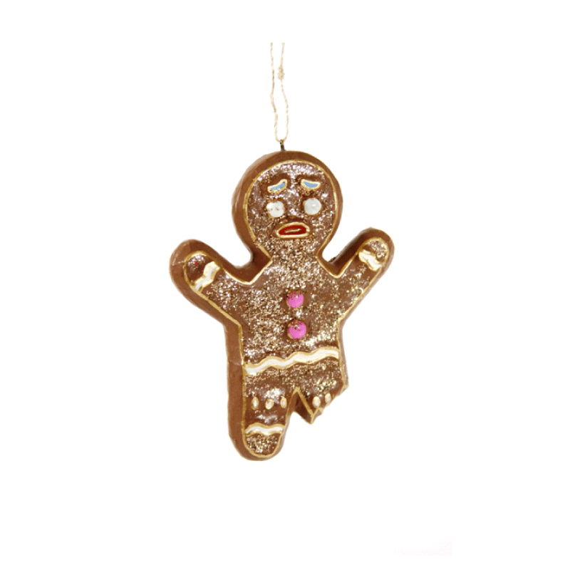 Gingerbread Man Ornament-Becket Hitch