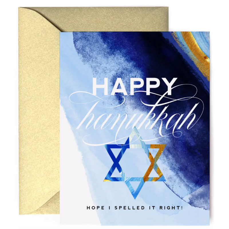 Happy Hanukkah - becket hitch