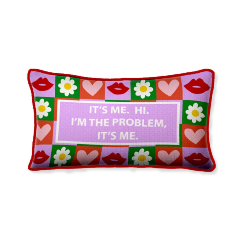 It's Me Needlepoint Pillow-Becket Hitch