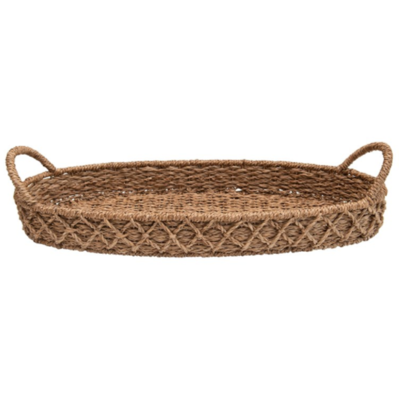 Laura Seagrass Tray-Becket Hitch