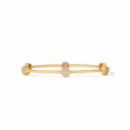 Milano Bangle in Pave Cubic Zirconia - becket hitch