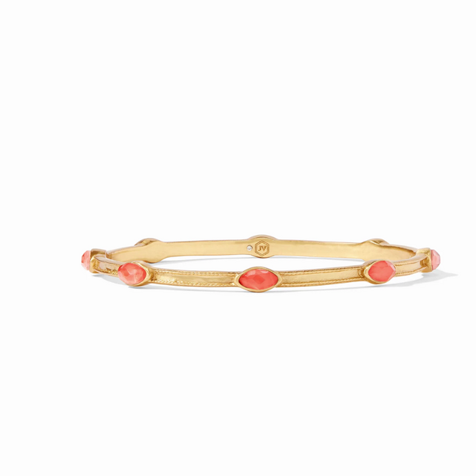 Monaco Bangle in Iridescent Coral-Becket Hitch