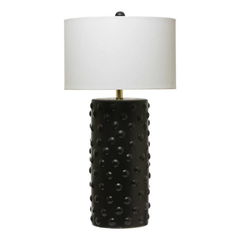 Obsidian Dot Table Lamp-Becket Hitch