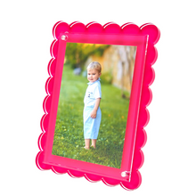 Load image into Gallery viewer, Pink Scallop Frame-Becket Hitch
