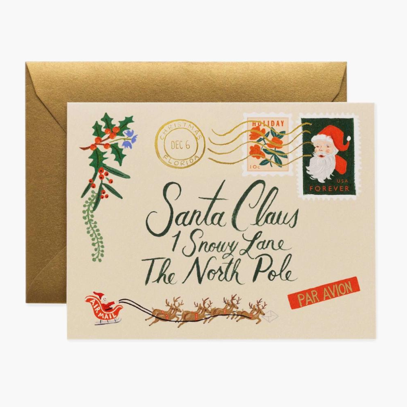 Santa Letter Card-Becket Hitch