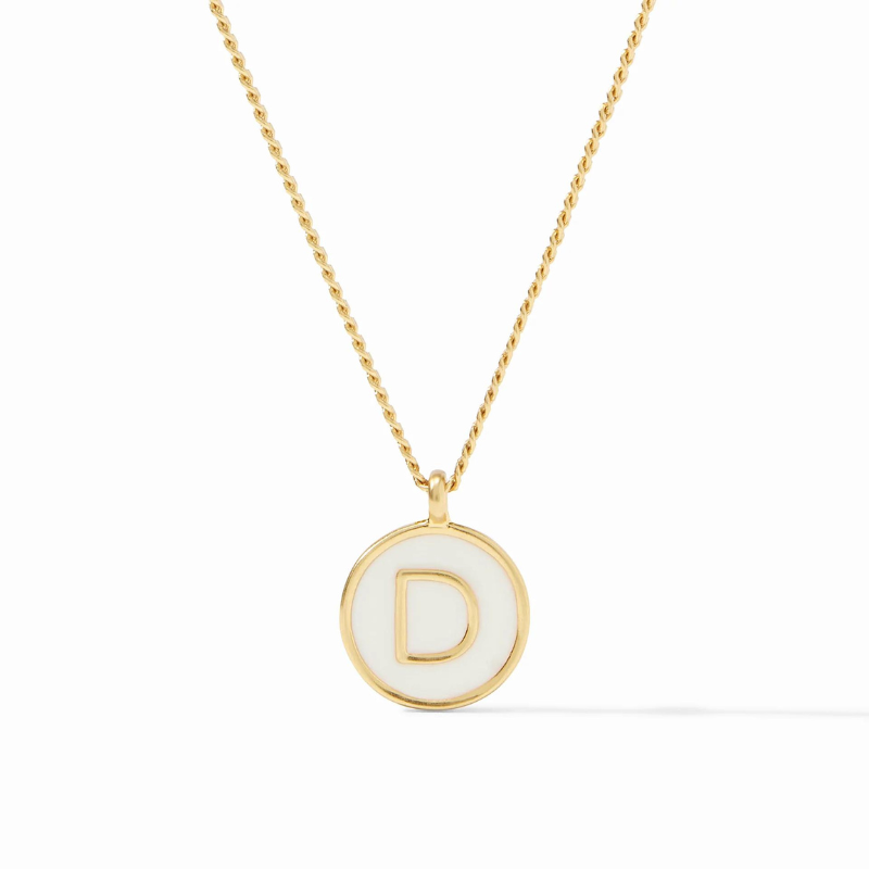 Monogram Solitaire Necklace