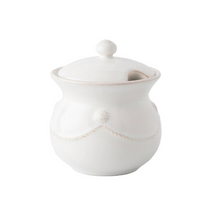 Load image into Gallery viewer, Berry &amp; Thread Sugar Pot - Whitewash

