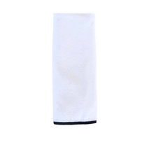 Load image into Gallery viewer, Navy Piped Terry Hand Towel
