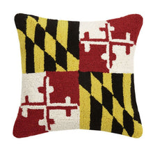 Load image into Gallery viewer, Maryland Flag Pillow
