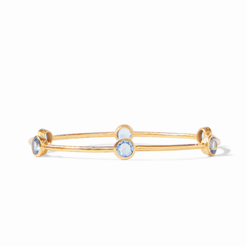 Milano Bangle in Chalcedony Blue