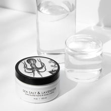 Load image into Gallery viewer, Sea Salt &amp; Lavender Shea Butter Hand Creme
