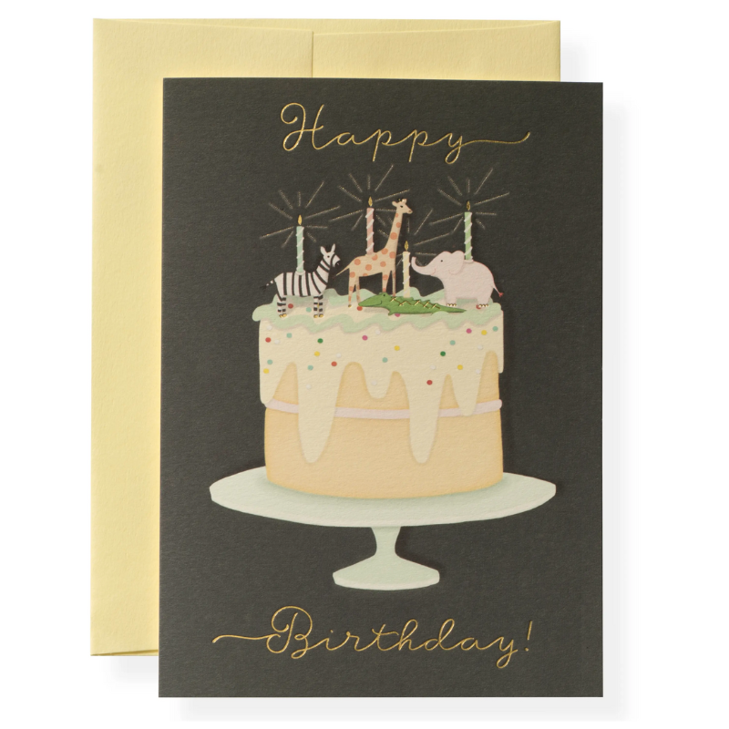 Party Animals Birthday Card - Becket Hitch
