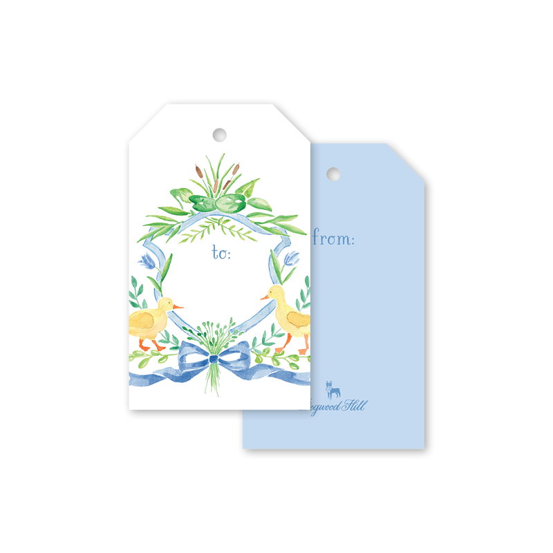 Little Duckling Crest Gift Tags