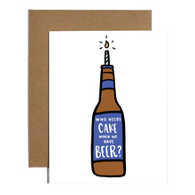 Load image into Gallery viewer, Beer Cake Card
