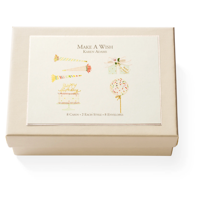 Make a Wish Note Card Box