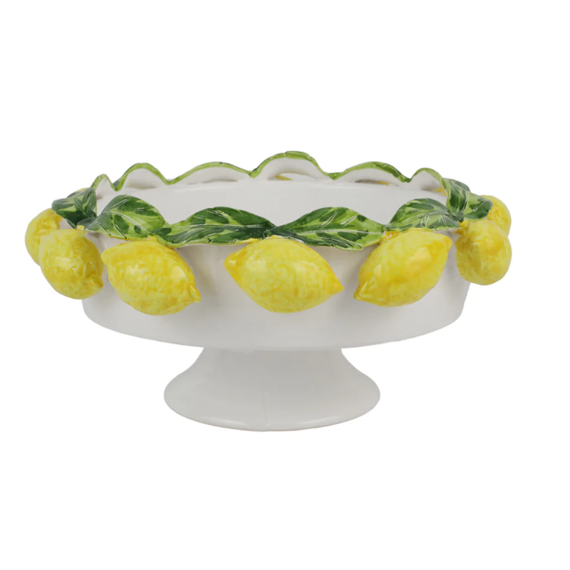 Limoni Figural Footed Fruit Bowl