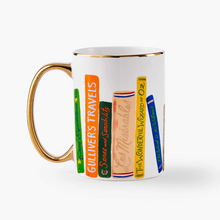 Load image into Gallery viewer, Book Club Porcelain Mug
